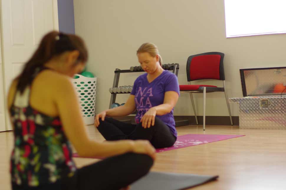 Yoga classes at FitnessWorks, Inc